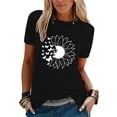 thumbnail image 3 of WEAIXIMIUNG T-Shirt Décontracté à Manches Courtes Imprimé pour Femmes pour la Saint-Valentin, 3 of 7