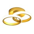 thumbnail image 1 of LED Ceiling Lamp 20W Golden Round, Suitable for Bedroom, Living Room, Corridor, Kitchen, Warm Light, 1 of 5