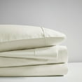 thumbnail image 4 of Comfort Classics 600 TC Pima Cotton Sateen 4 Piece White Sheet Set, Cal King, 4 of 7
