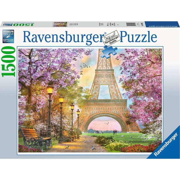 Rompecabezas Ravensburger 1500 piezas París Romántico Ravensburger 16000