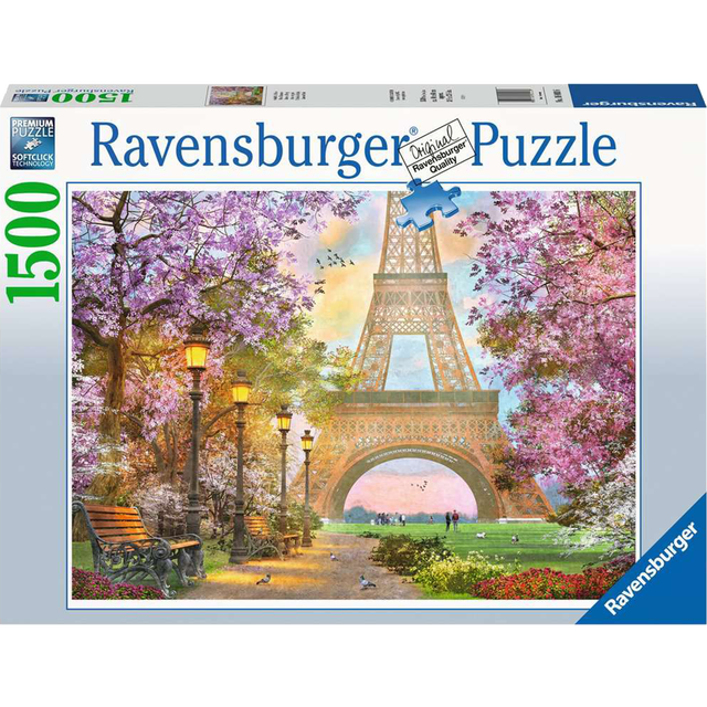 Rompecabezas Ravensburger 1500 piezas París Romántico Ravensburger 16000