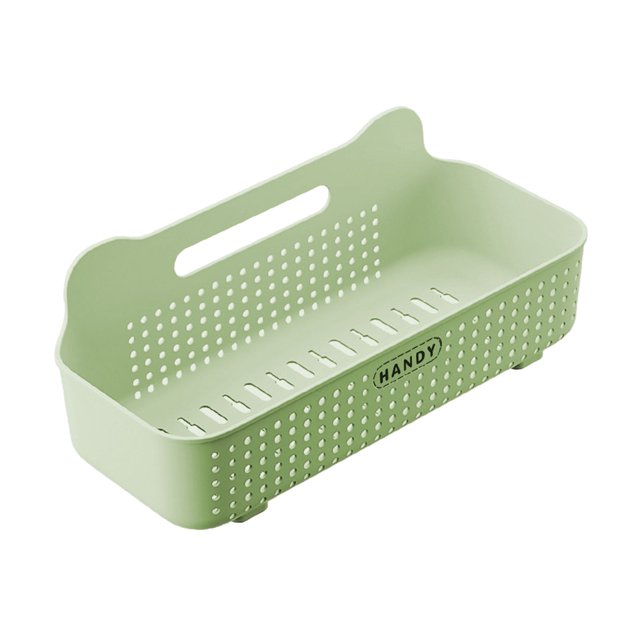 Estante de baño Toystoory organizador sin agujeros gran capacidad Verde 26*13*8cm