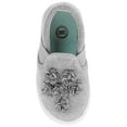 thumbnail image 2 of Wonder Nation Toddler Girls' Casual Flower Gore Slip On Shoe, 2 of 6