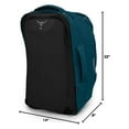 thumbnail image 3 of Osprey Fairview 55L Womens Travel Backpack - Night Jungle Blue, 3 of 7