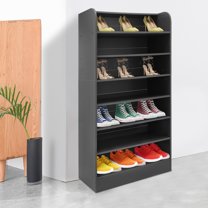 Modern Shoe Rack Storage Organizer, Shoe Cabinet, Multi-Tier Shoe Rack Grey