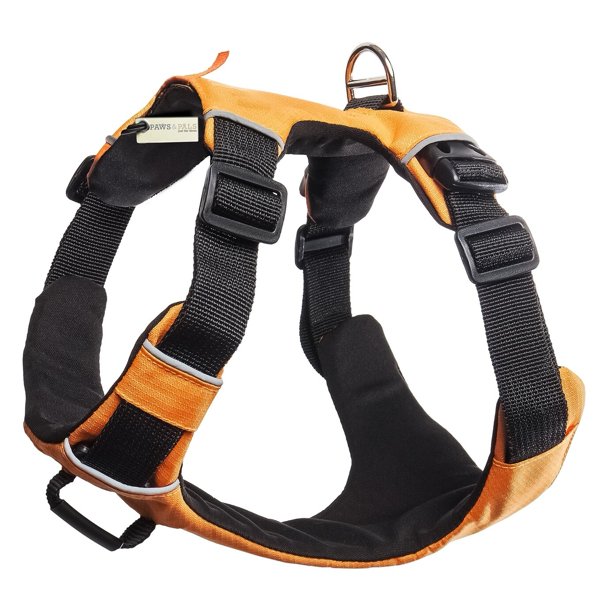 Paws & Pals Dog Harness Easy Walking Collar Soft Vest for Pet Control