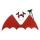 thumbnail image 5 of 3 piezas de accesorios para disfraz de diablo de Halloween, fáciles de usar, multiusos, alas de 60x30 cm Rojo, 5 of 9