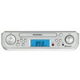 thumbnail image 2 of SYLVANIA Under Counter Bluetooth FM Clock Radio with CD Player, 2 of 2