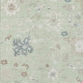 thumbnail image 4 of HomeRoots 622927 10 x 14 ft. Artichoke Green, Ivory & Brown Floral Washable Transitional Indoor & Outdoor Rectangle Area Rug, 4 of 9
