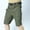 Green, variant on Men's Waterproof Tactical Short Pants Outdoor Lightweight Solid Color Workwear Shorts