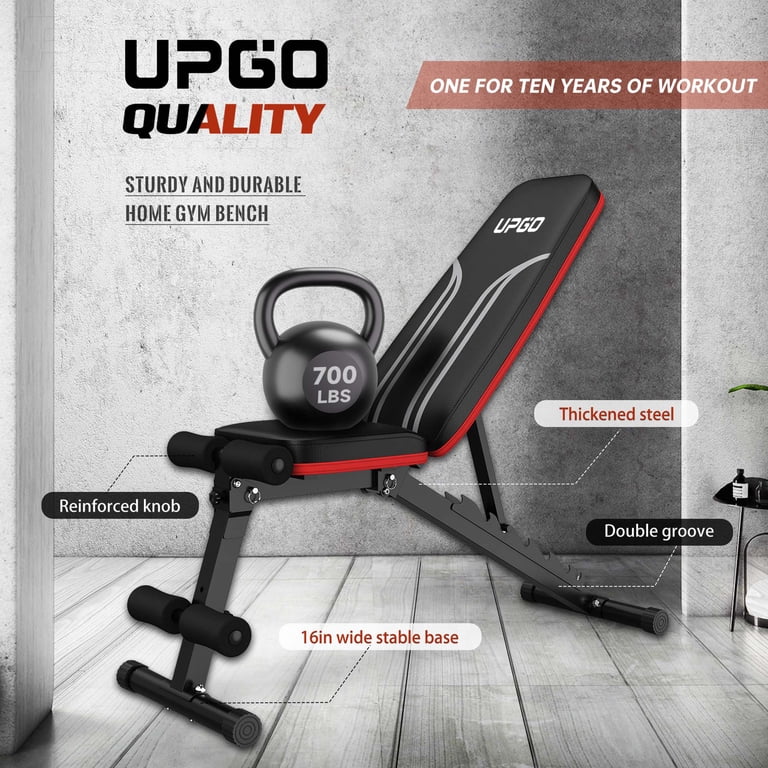 Workout Equipment FLYBIRD Adjustable Bench Home Gym - Full Body Workout ...