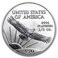 thumbnail image 2 of 2002 1/2 oz American Platinum Eagle BU, 2 of 2