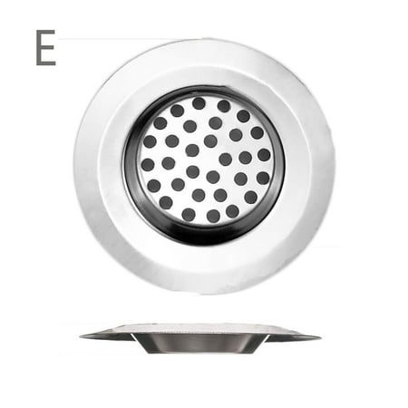 

AOOOWER Stainless Steel Kitchen Sink Strainer Food Catcher for Most Sink Drains Anti-Clogging Micro Perforation Holes