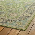 thumbnail image 3 of Kaleen Weathered Hand-tufted Wtr08-96 Lime Green Area Rugs, 3 of 3