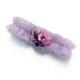 thumbnail image 2 of Lillian Rose Lavender and Plum Flower Garter, pink, 2 of 2