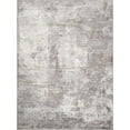 thumbnail image 3 of Pasargad Home Stella Collection Power-Loomed Light Grey Area Rug- 5' x 8', For Indoor Space and all Age of Group, 3 of 5