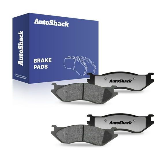 AutoShack Front Ceramic Brake Pad Set | Replacement for 2003-2006 Dodge Durango 2002-2005 Dodge Ram 1500 | 4-PC