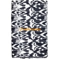 thumbnail image 3 of Indian Handmade Ikat Pattern Cotton Kantha Quilt (Twin Size - 60" x 90"), 3 of 5