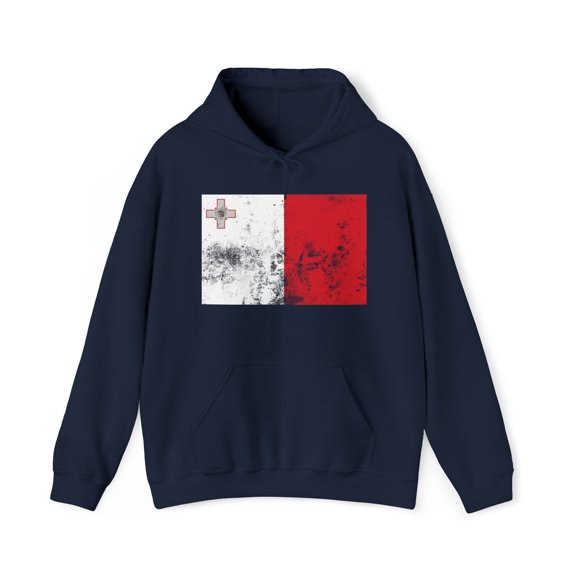 Malta Maltese Pride Flag Hoodie, Gifts, Hooded Sweatshirt