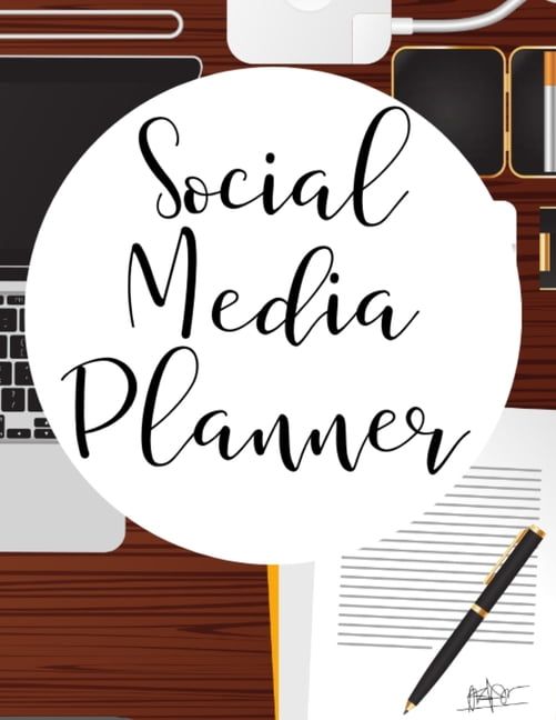 Social Media Planner Organizer For Social Media Daily Tracking And