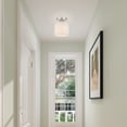 thumbnail image 5 of Livex Lighting - Blossom - 1 Light Petite Semi-Flush Mount In Transitional, 5 of 8