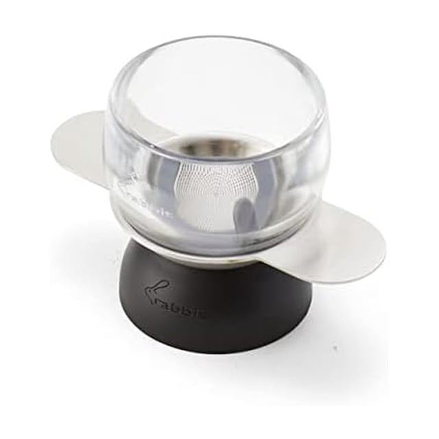 Aireador de Vino Rabbit con Filtro y Soporte 8.5x8.5x14 cm