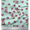 thumbnail image 1 of Soimoi Cotton Duck Fabric Artistic Leaves Print Sewing Fabric Yard 42 Inch Wide, 1 of 3