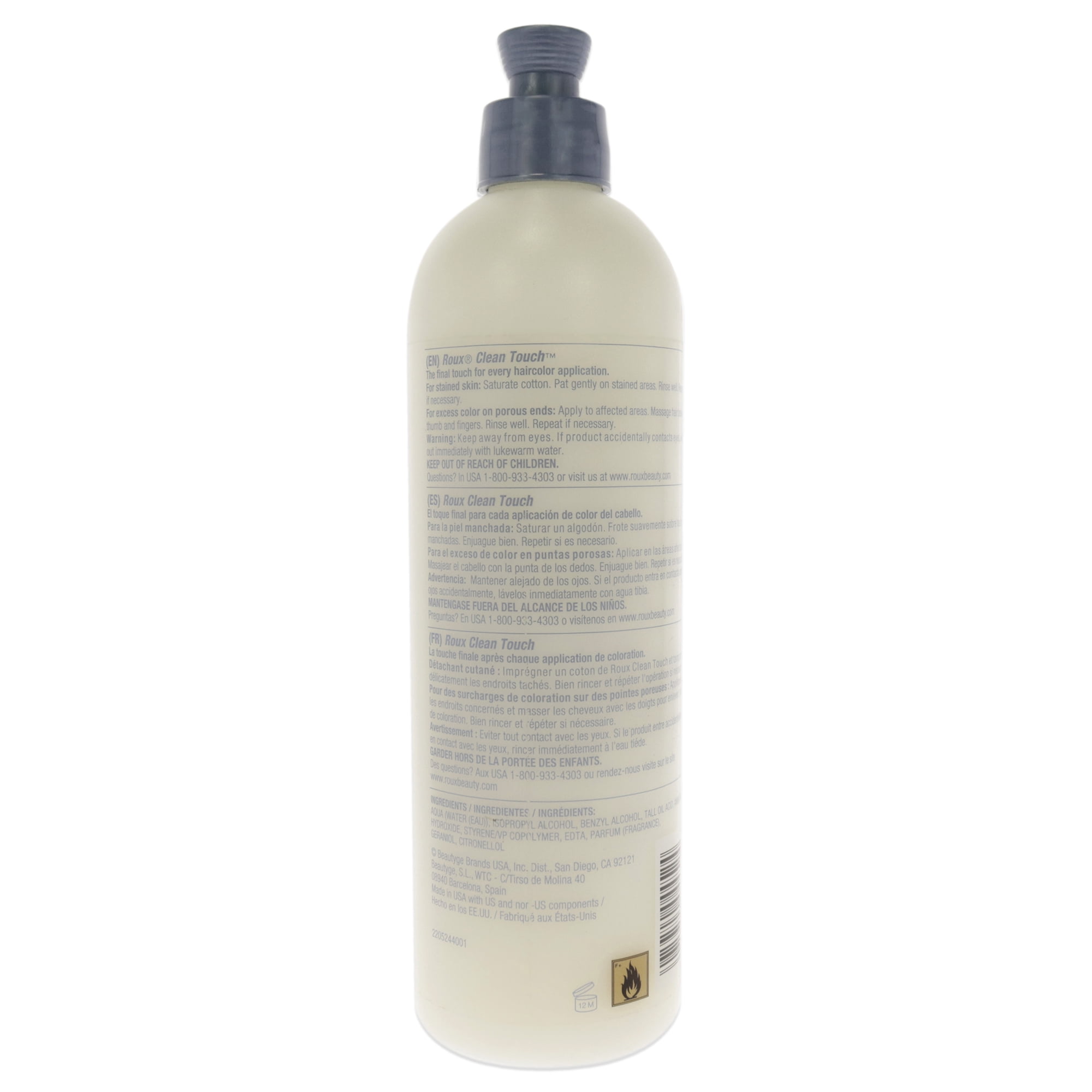 Roux Clean Touch Haircolor Stain Remover , 11.8 oz Stain Remover