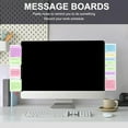 thumbnail image 5 of Office Desk Accessories 2pcs Multifunction Computer Monitor Memo Board - Transparent Computer Side Panel Memo Creative Monitor Side Panel with Phone Holder Suitable for Office Home Desktop, 5 of 12