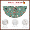 thumbnail image 3 of Fotbe Veterinary Clinics Pattern Christmas Tree Skirt, Tree Skirts Plush Christmas Decorations, Christmas Tree Skirts Xmas Decorations Holiday Party Decor-30", 3 of 6