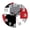 3, variant on ANXPTIME Battery Operated Wall Clock Silents None-Ticking Clocks Decorative Wall Clock