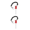 thumbnail image 4 of Maytalsory Magnetic Weight Stack Pin with Pull Parts Rope Replacement Red 8x80mm 2Set, 4 of 6