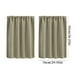 thumbnail image 3 of Cortinas de Color Liso para Sala de Estar, Dormitorio y Cocina | Cortinas Divisorias para El Hogar (Paquete de 2) | Tela de Fácil Cuidado | Uso Versátil | 132 X 213 Cm, 3 of 3