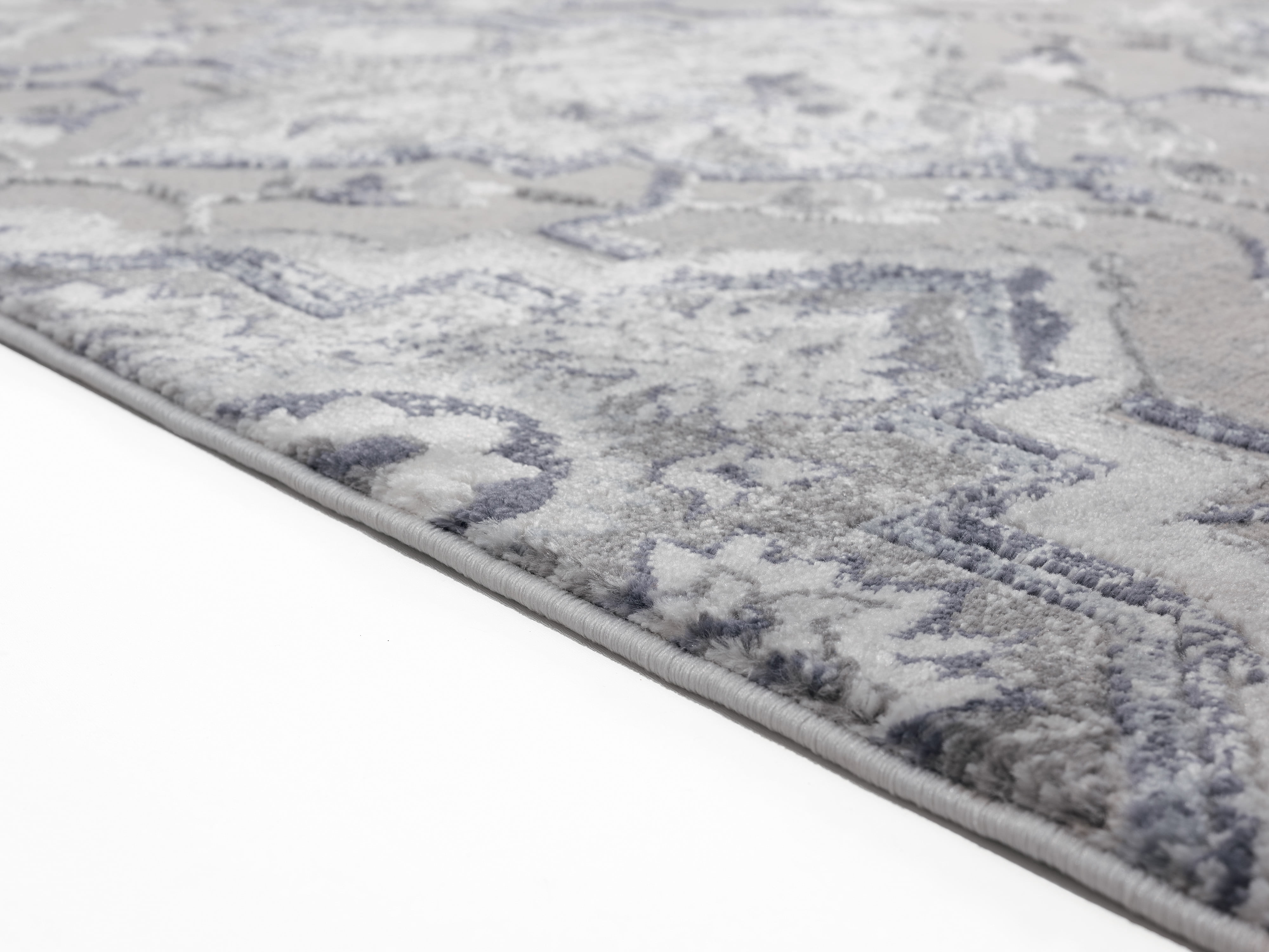 United Weavers Rasbora Dorsey Contemporary Geometric Area Rug, Blue, 7'10" x 10'6"