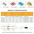thumbnail image 4 of 250pcs Heat Shrink Solder Seal Wire Connectors, Waterproof Butt Insulated Connectors Solder Connector Kit for Electrical Automotive Marine, 4 of 12