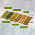 thumbnail image 4 of bedienty Realistic Miniature Plants Mini Model Railroad Materials Building A Garden Style B, 4 of 5