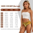 thumbnail image 4 of Fotbe Golden Sunflower In Field Calzones Estampados para Mujer – Ropa Interior de Algodón, Cómoda, Suave y Elástica-XX-Large, 4 of 6