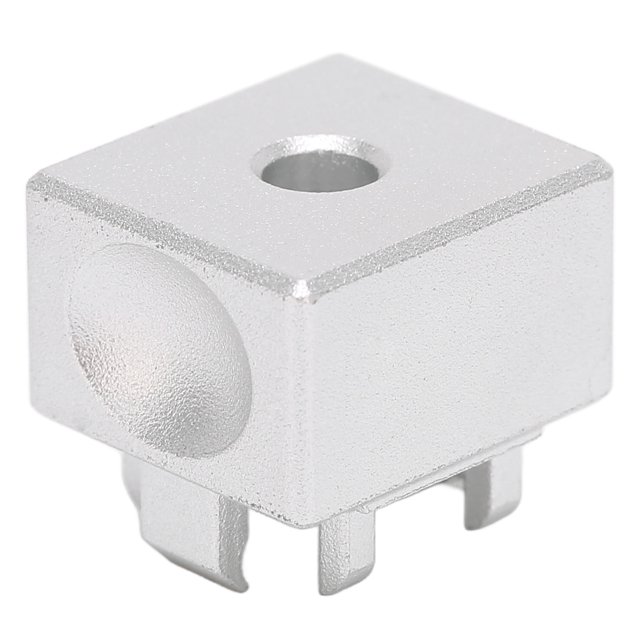 Abridor de interruptores de metal con proceso de anodizado de aleación de aluminio para teclados mecánicos Cherry MX con ejes cruzados, color plateado