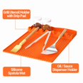 thumbnail image 4 of Grill Silicone Side Shelf Mat, Baking Pan Protector Mat, Multi-Functional Blackstone Silicone Grill Tool Mat for BBQ Grills, 4 of 8