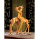 thumbnail image 1 of Elefante de la suerte grande con aspecto de madera AEWholesale 13047, 1 of 1