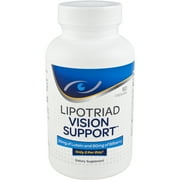 Lipotriad Vision Support - 20 Mg Lutein & 80 Mg Bilberry - Advanced Eye Vitamin Formulation, 60 ct
