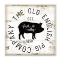 thumbnail image 2 of The Stupell Home Decor Collection Old English Pig Co Vintage Sign Framed Giclee Texturized Art, 12 x 1.5 x 12, 2 of 2