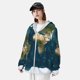 thumbnail image 3 of Fotbe World Map Chaqueta con Protección Solar UPF 50+ para Hombre y Mujer, Camisa con Capucha y Bolsillos-X-Large, 3 of 7