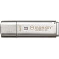 thumbnail image 1 of Kingston Ironkey Locker+ 50 Clé USB cryptée 64 Go | USB 3.2 Gen 1 | Protection XTS-AES | Options de sécurité multi-mots de passe | Sauvegarde automatique dans le cloud | Boîtier en métal | IKLP50/64 G, 1 of 4