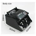 thumbnail image 2 of Automatic MultiCurrency Cash Registe Money Counter, Bill Detector Counting Machine LCD Display For EURO US Dollar AUD Pound ,Easy to Use, 2 of 11
