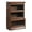 Walnut, variant on Pemberly Row Contemporary 33" Wood Barrister Bookcase in Cherry
