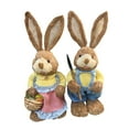 thumbnail image 4 of Figuras de Conejo de Pascua Baoblaze Estatuilla de conejito 35cm, 4 of 8