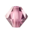 thumbnail image 1 of CHUANK 36-Pieces (6mm) Violet AB | Preciosa Crystal Glass Rondell Beads, 1 of 3