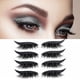 thumbnail image 1 of Eyeliner Eyelash Stickers, Reusable Eyeliner Stickers, Eyeliner Stickers, Self-Adhesive Self-Adhesive Sticker Eye Makeup Sticker, 4 Pairs, 1 of 5