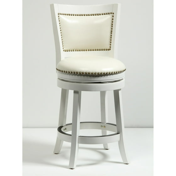 Boraam Bristol Swivel Bar Stool, 29", Multiple Finishes